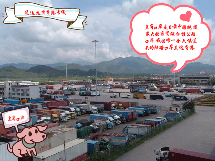 4.香港卸货时每件扫码，再次核对件数和货物外观情况，然后送货。