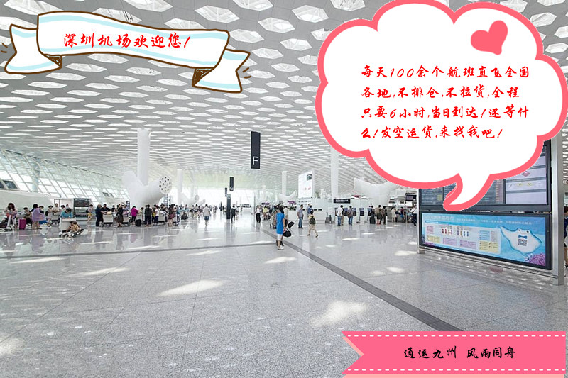 深圳空运到上海航班表,深圳到上海空运价格表,深圳到上海航空货运资讯,